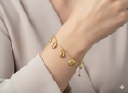 Bracelet Coquillages Dorés
