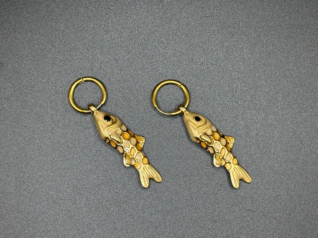 Boucles Poisson Doré