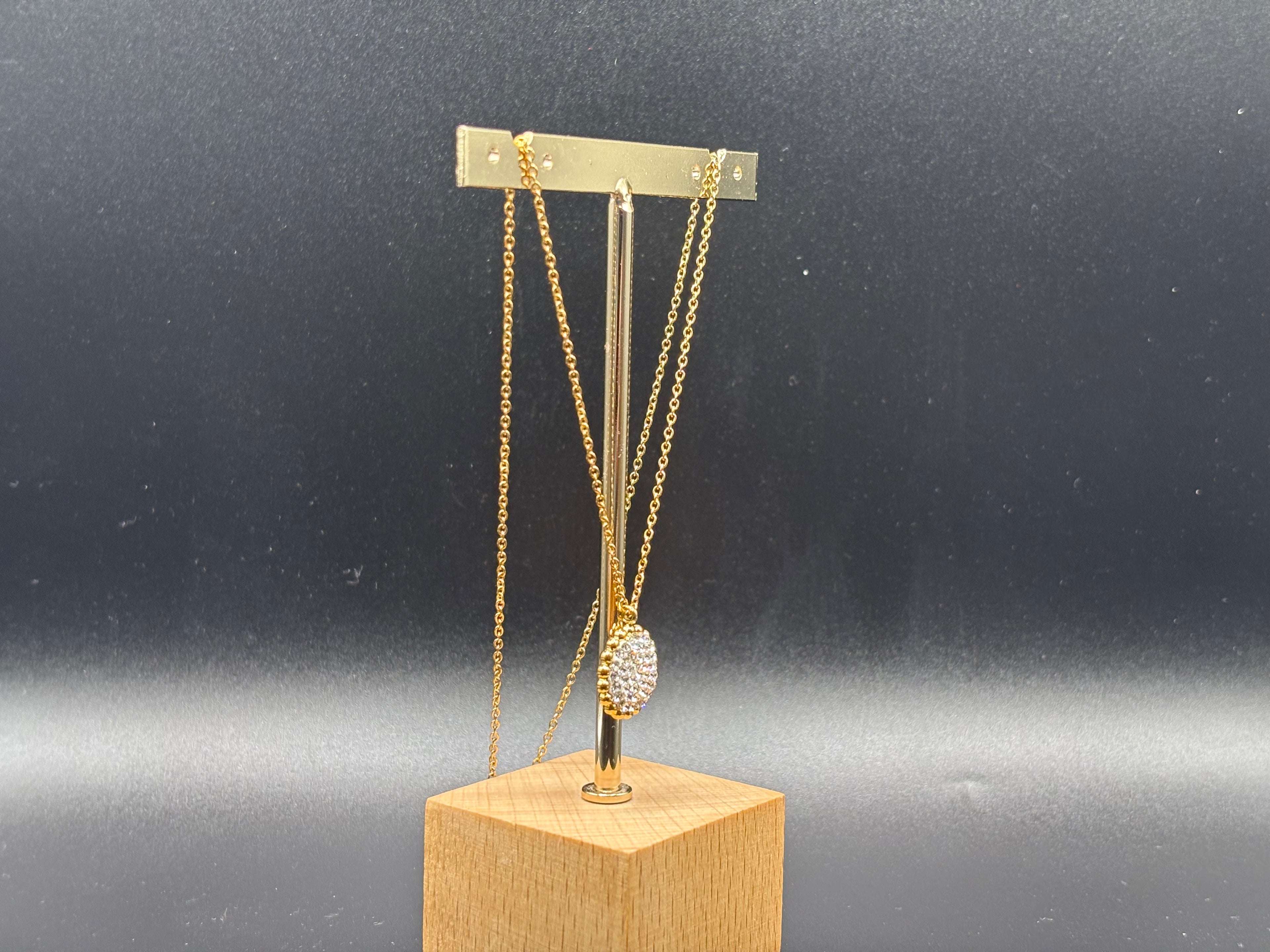 Collier Médaillon Éclat Doré