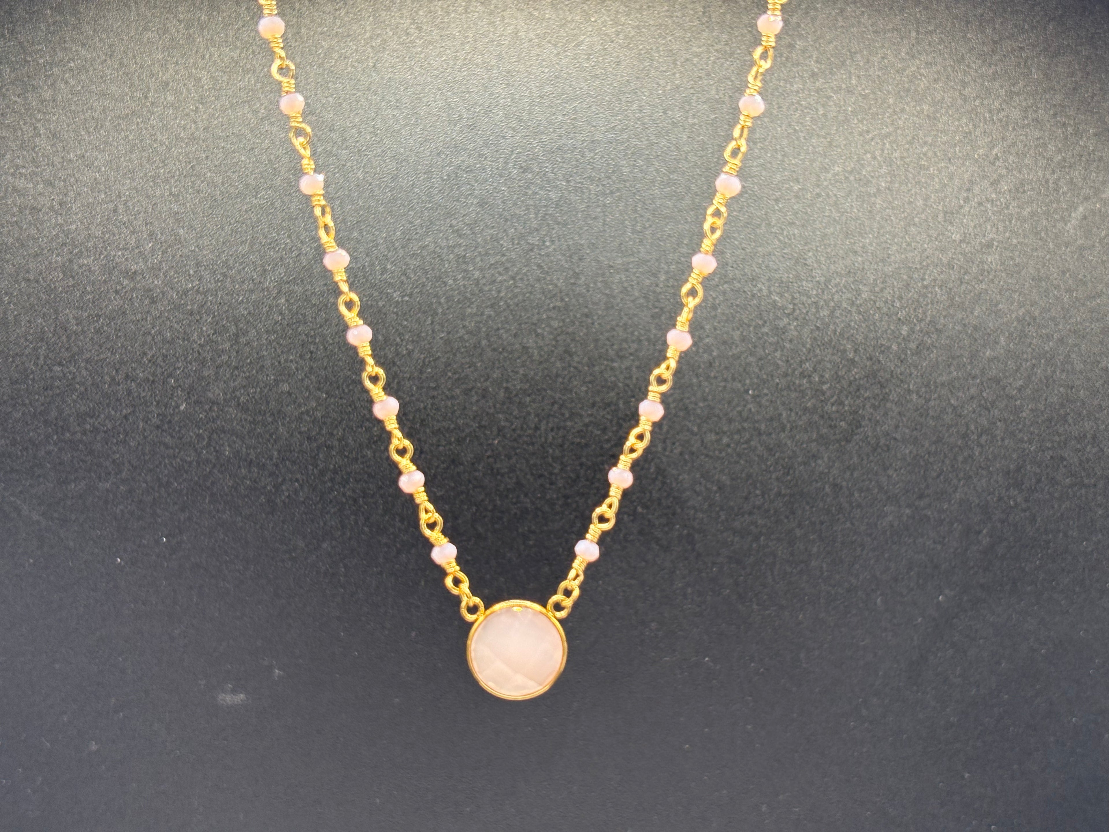 Collier Éclat Rosé