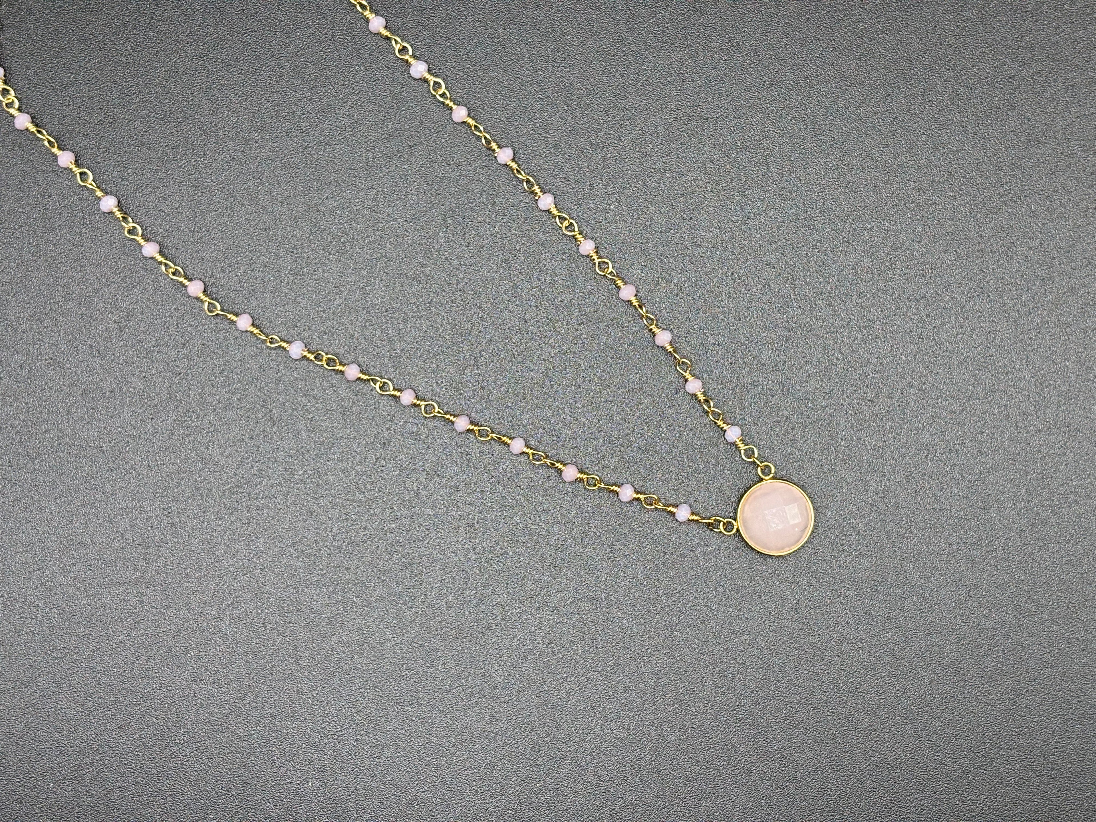 Collier Éclat Rosé