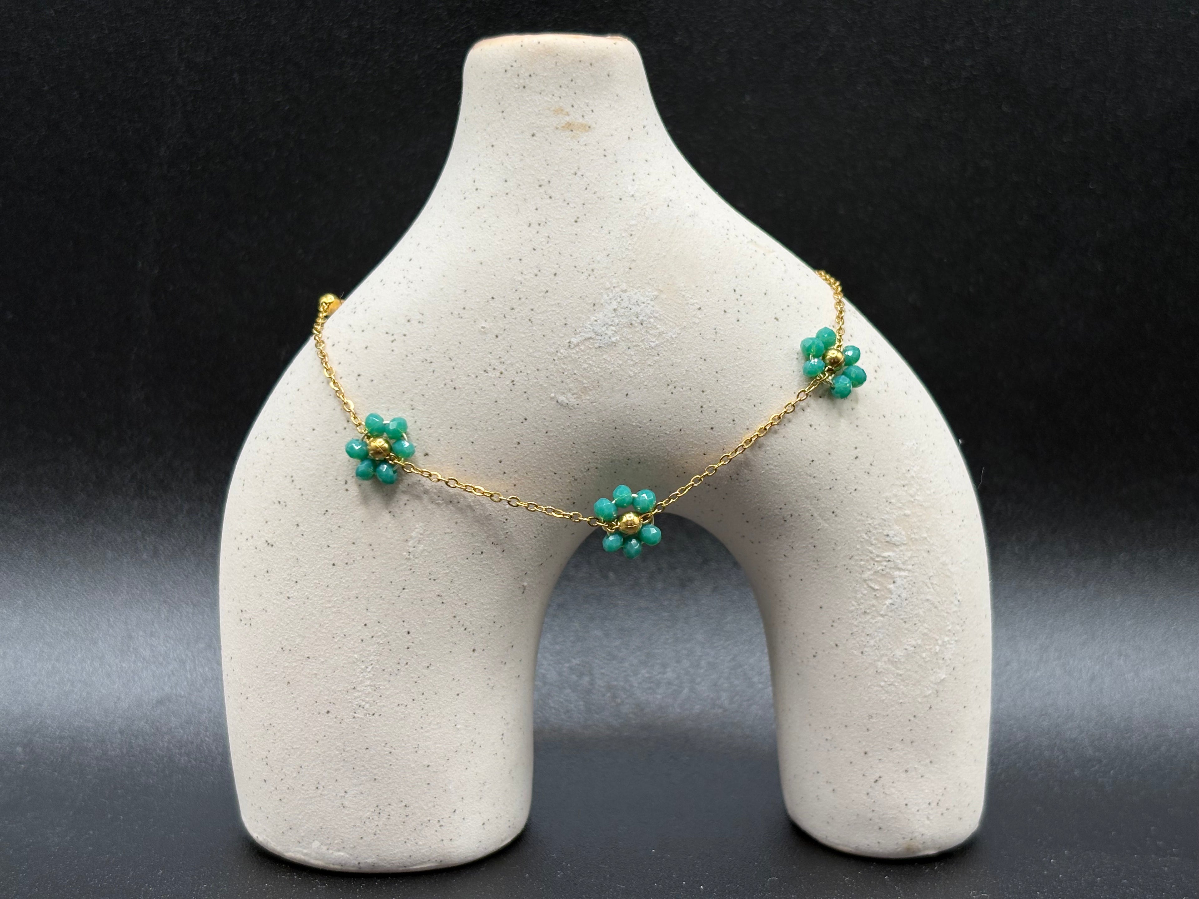 Bracelet Flora Émeraude