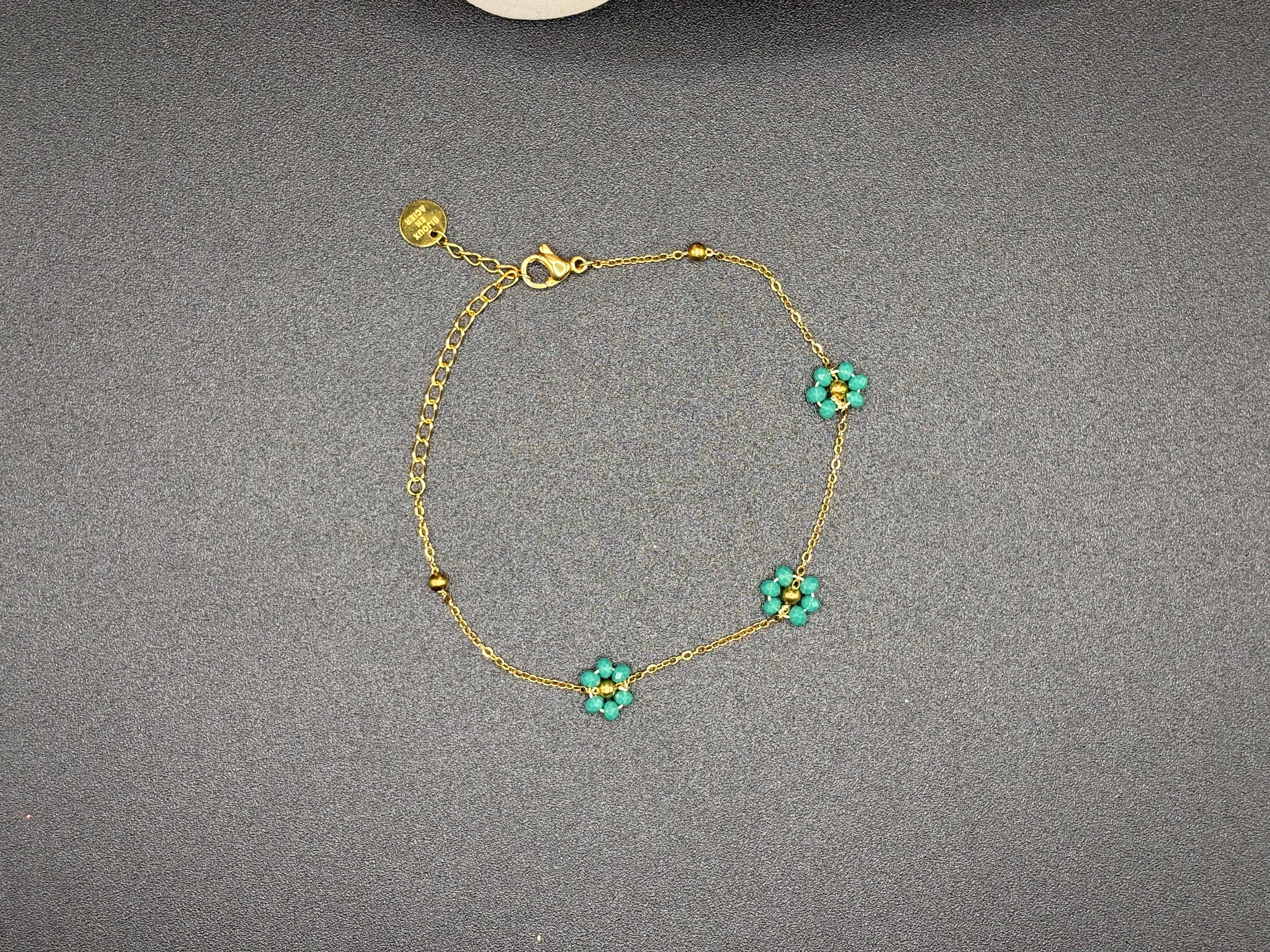 Bracelet Flora Émeraude
