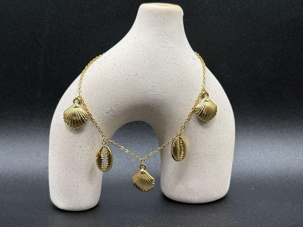 Bracelet Coquillages Dorés