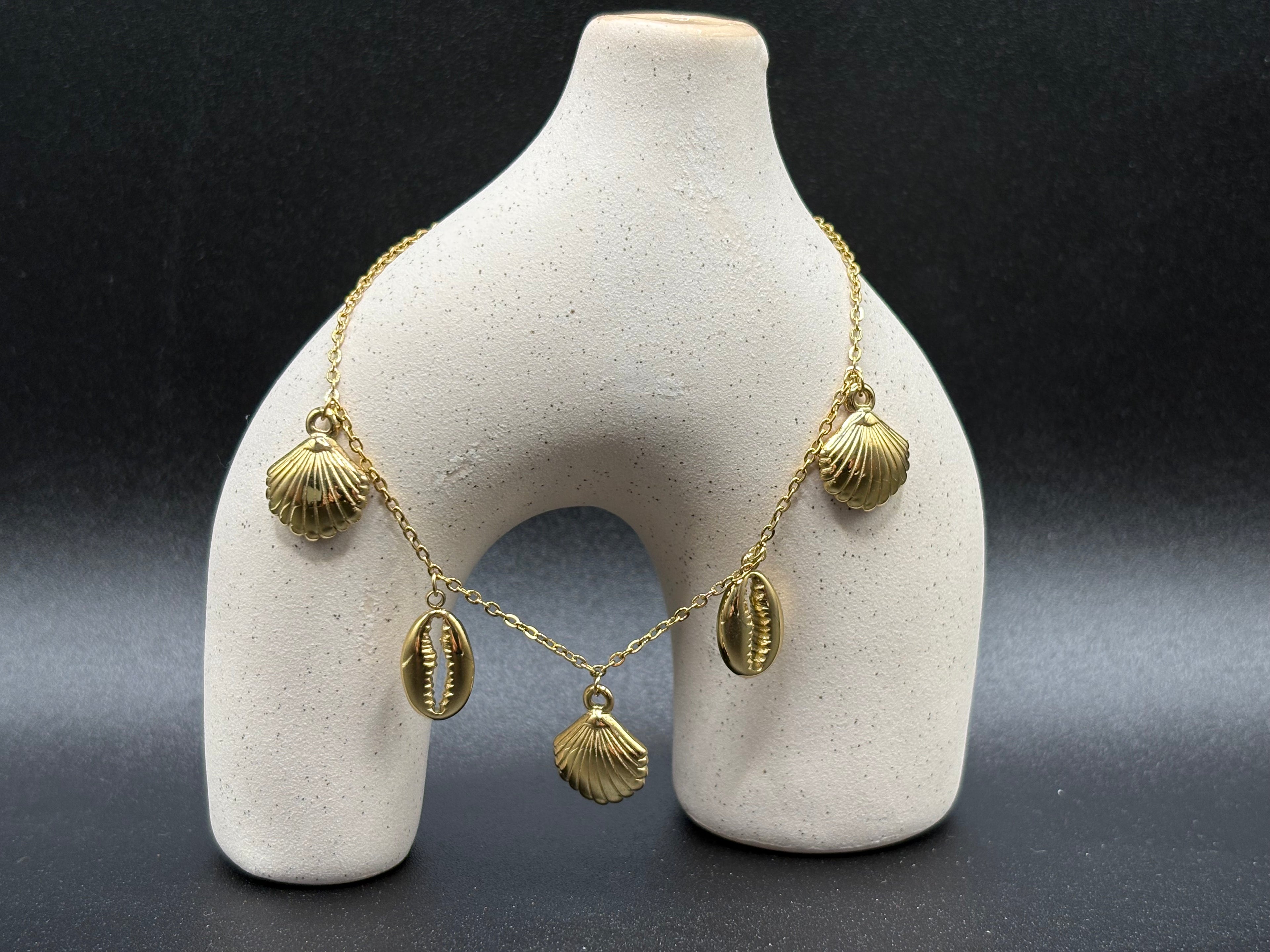 Bracelet Coquillages Dorés